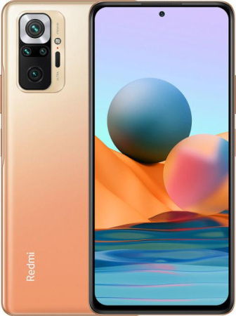 Смартфон Xiaomi Redmi Note 10 Pro 8GB + 128GB Gradient Bronze