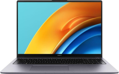 Ноутбук 16" Huawei MateBook D16 Core i5-12500H/16GB/SSD512GB/IntelIrisXe/FHD/Win11/grey 53013JHP