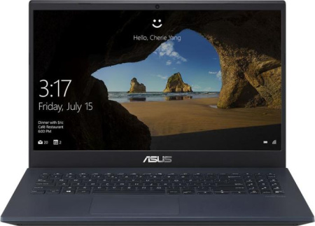 Ноутбук 15.6" ASUS VivoBook 15 X571LH-BQ449T Core i7-10870H/16Gb/SSD1Tb/GTX1650/FHD/Win10/black