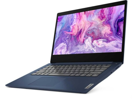 Ноутбук 14" Lenovo IdeaPad 3 14ITL05 Pentium Gold 7505/8GB/SSD256GB/IntelUHD/FHD/noOS/blue 81X70080RK 