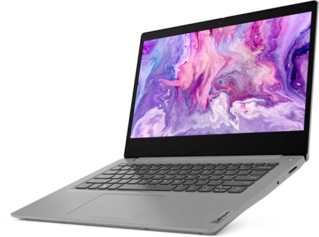 Ноутбук 14" Lenovo IdeaPad 3 14ITL05 Pentium Gold 7505/8GB/SSD512GB/IntelUHD/FHD/noOS/grey 81X7007XRK