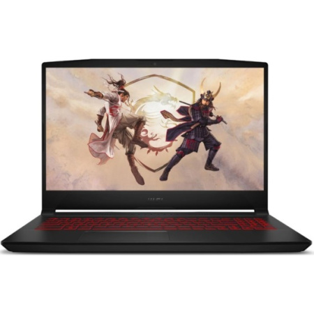 Ноутбук 15.6" MSI Katana GF66 12UC-229 Core i5-12500H/16GB/SSD512GB/RTX3050/FHD/NoOS/Black 9S7-158422-229