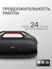 Портативная колонка MEG SDA100BL, 100Вт, Bluetooth 5.3, влагозащита IPX7, PowerBank, черная