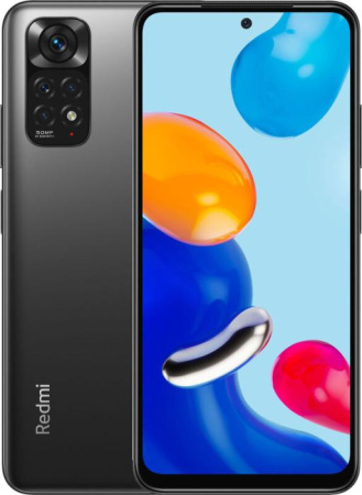 Смартфон Xiaomi Redmi Note 11 4GB + 128GB Graphite Gray