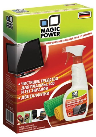 MAGIC POWER MP-21030 Набор чистящий спрей+сухие салфетки
