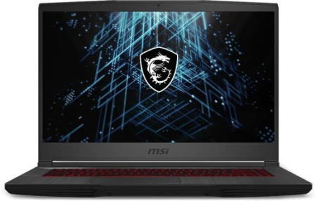 Ноутбук 15.6" MSI Thin GF63 11UD-222XRU Core i7-11800H/8Gb/SSD512Gb/RTX3050Ti/FHD/NoOS/Black 9S7-16R612-222