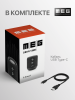 Портативная колонка MEG SDA020BL, 20Вт, Bluetooth 5.3, влагозащита IPX4, время работы 5ч, черная