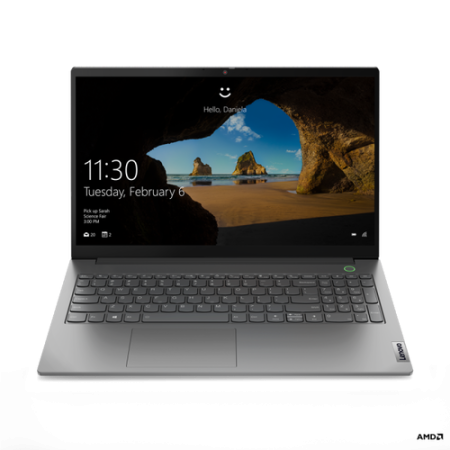 Ноутбук 15.6" Lenovo ThinkBook 15 G3 ACL Ryzen 5 5500U/8Gb/SSD512Gb/AMDRadeonGraphics/FHD/Win11/Mineral Grey 21A400C1RU