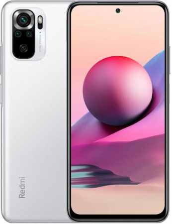 Смартфон Xiaomi Redmi Note 10S 6Gb + 64Gb PEBBLE WHITE