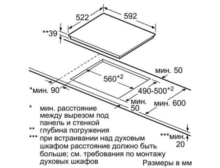 Электрическая варочная панель Bosch PKE611D17E Электрическая варочная панель Bosch PKE611D17E