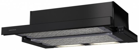 Выдвижная вытяжка Krona Kamilla 2M 600 black