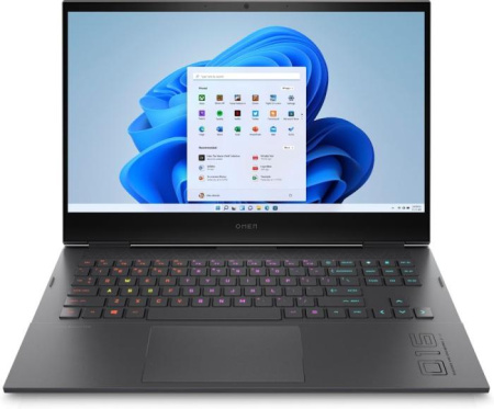 Ноутбук 16.1" HP Omen 16-c0049ur Ryzen 5 5600H/16Gb/SSD512Gb/RX6600M/FHD/Win11/dark silver 4E1S2EA