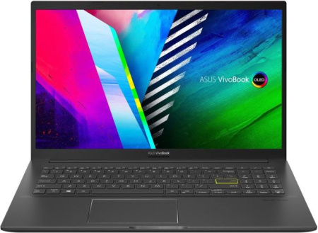 Ноутбук 15.6" ASUS Vivobook 15 OLED K513EA-L13067 Core i3-1115G4/8Gb/SSD256GB/IntelUHD/FHD/NoOS/Black 90NB0SG1-M00K70