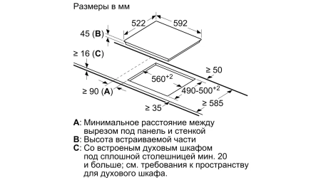 Электрическая варочная панель Bosch PKE611FP2E