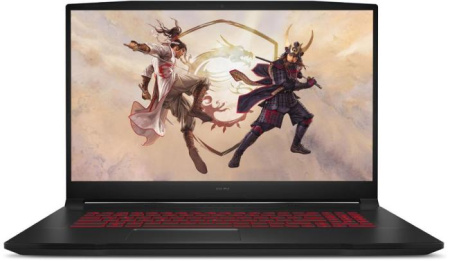 Ноутбук 17.3" MSI Katana GF76 11UC-678XRU Core i5-11400H/8Gb/SSD256Gb/RTX3050/FHD/NoOS/black 9S7-17L212-678