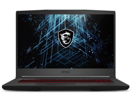 Ноутбук 15.6" MSI GF63 11UD-220RU Thin Core i7-11800H/8Gb/SSD512Gb/RTX3050Ti/FHD/Win10/black 9S7-16R612-220