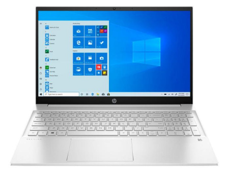Ноутбук 15.6" HP Pavilion 15-eh0030ur Ryzen 5 4500U/8Gb/SSD512Gb/AMDRadeonGraphics/FHD/Win10/silver 2Y4F1EA