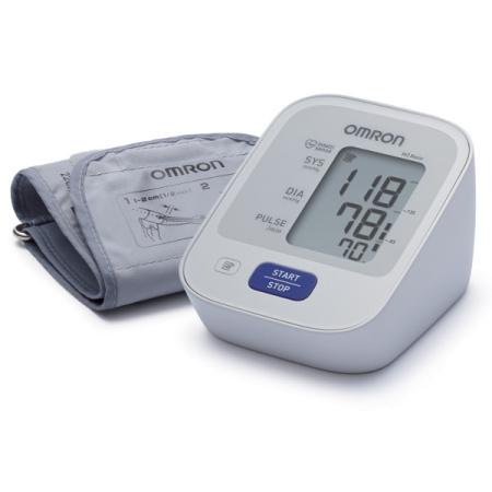 Тонометр Omron M2 Basic + адаптер + манжета 22-42см (HEM-7121-ALRU)