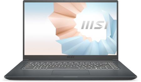 Ноутбук 15.6" MSI Modern 15 A11MU-1064XRU Core i5-1155G7/8GB/SSD512GB/IntelIrisXe/FHD/NoOS/grey 9s7-155266-1064