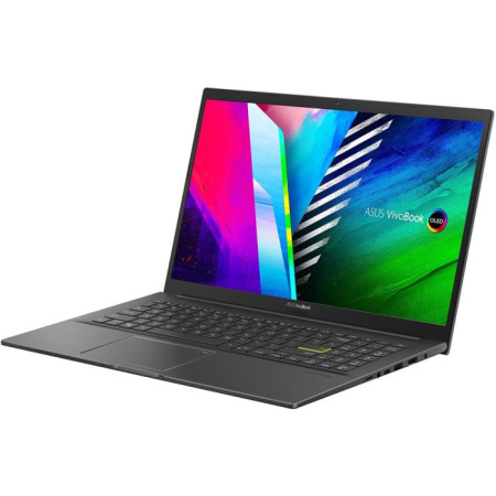 Ноутбук 15.6" ASUS Vivobook 15 OLED M513UA-L1179T Ryzen 5 5500U/8Gb/SSD512GB/AMDRadeonGraphics/FHD/Win10/Black 90NB0TP1-M06360